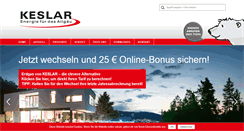 Desktop Screenshot of keslar.de